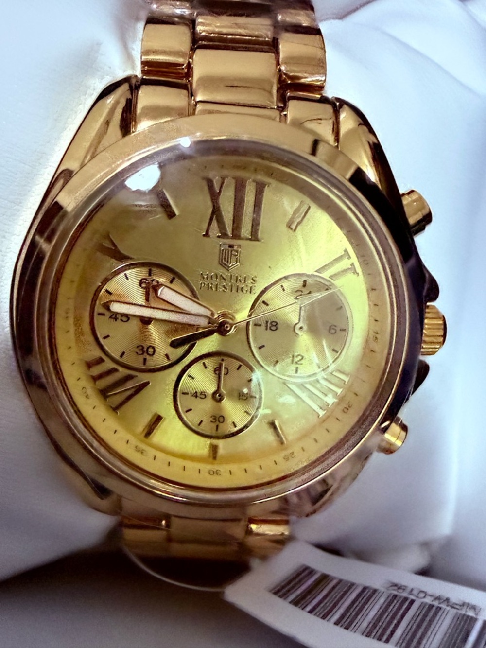 Invicta Gold-Tone Chronograph Bracelet Watch 28mm
